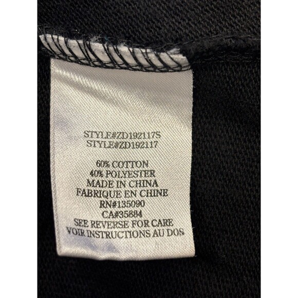 Z Supply Black Capri Midi Wrap Knit Dess Sz L Beach Resort Wear - Picture 6 of 8